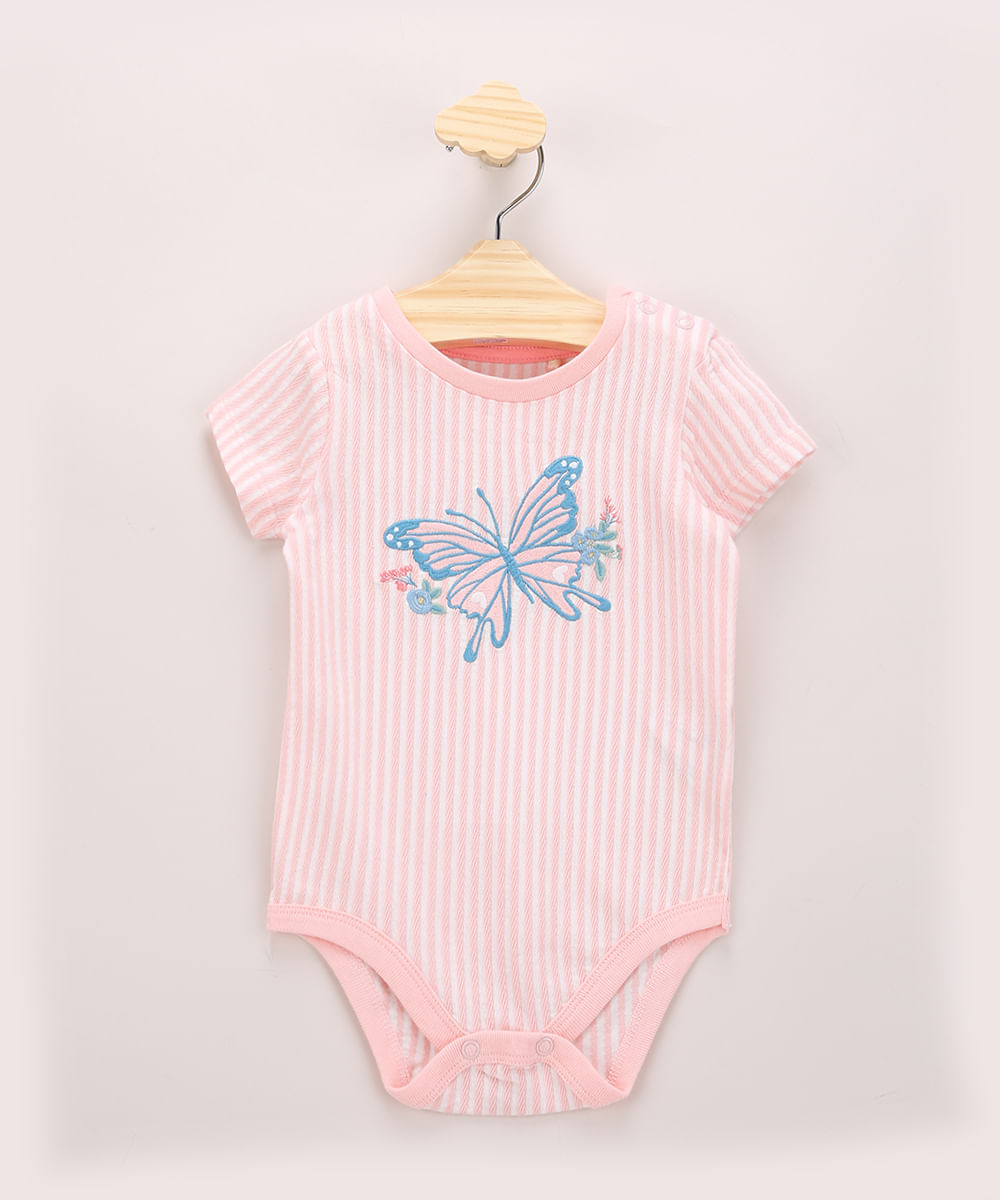 Body-Infantil-Listrada-com-Bordados-Manga-Curta-Rosa-9952401-Rosa_1