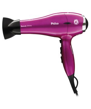 Secador de Cabelos Philco Beauty Shine - 2000W rosa 127v