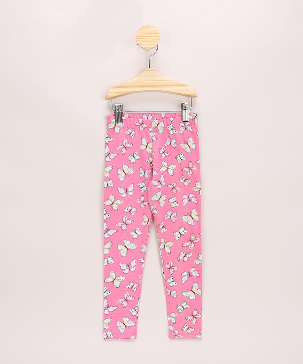 Calca-Legging-Infantil-Estampada-de-Borboletas-Rosa-9966634-Rosa_1