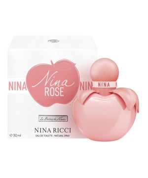 Perfume Nina Ricci Nina Rose Feminino Eau de Toilette - 30ml  Único