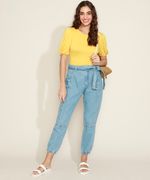 Calca-Jeans-Feminina-Jogger-Cintura-Media-com-Faixa-para-Amarrar-Azul-Claro-9971597-Azul_Claro_3