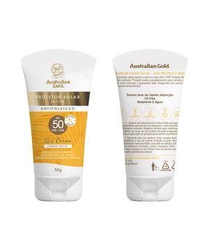 Protetor Solar Facial Australian Gold FPS50 - 1 Unidade  Único