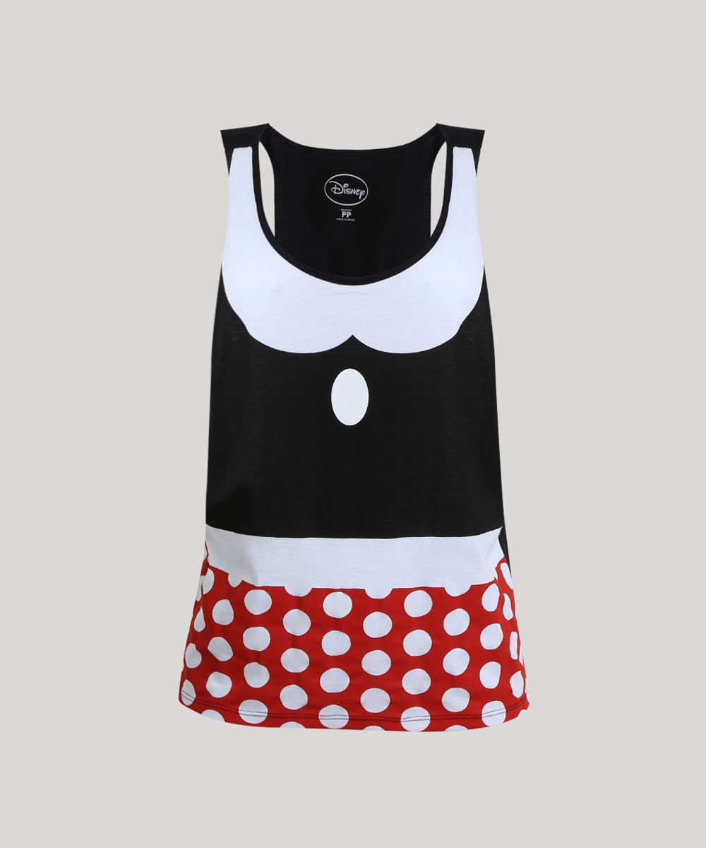 Regata Carnaval Minnie Preta