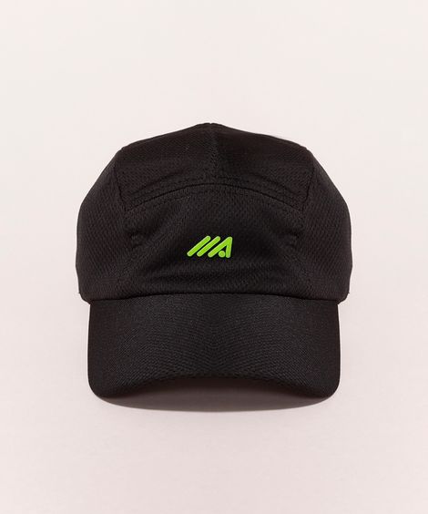 Boné Masculino Esportivo Aba Curva Preto