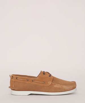 Mocassim Masculino Oneself com Pesponto Caramelo