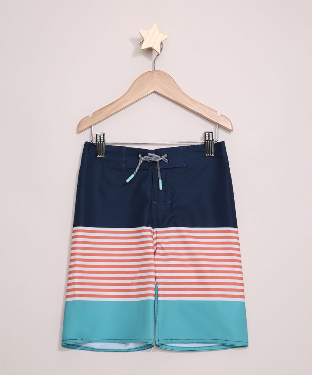 Bermuda-Surf-Infantil-com-Listras-Multicor-9973428-Multicor_1