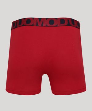 Cueca Masculina Duomo Boxer Vermelho