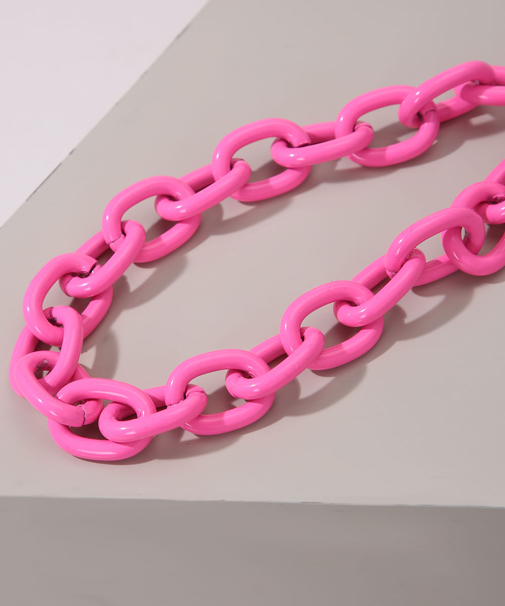 Colar-Feminino-Corrente-Rosa-Neon-9976371-Rosa_Neon_1