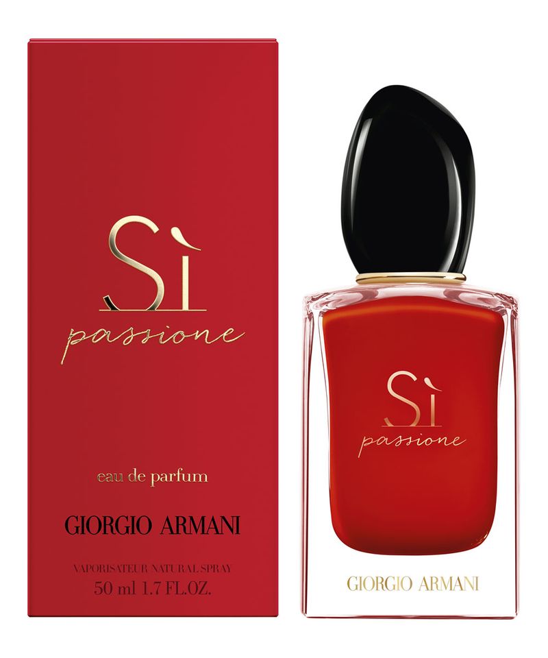 Perfume Giorgio Armani Si Passione Feminino Eau de Parfum 50ml nico