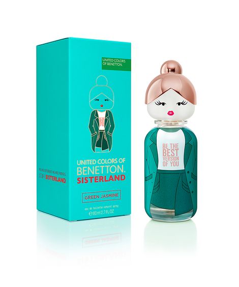 Perfume Benetton Sisterland Green Jasmine Feminino Eau de Toilette 80ml Único