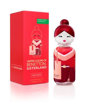 Perfume Benetton Sisterland Red Rose Feminino Eau de Toilette 80ml Único