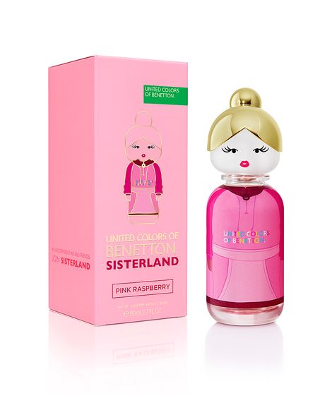 Perfume Benetton Sisterland Pink Raspberry Feminino Eau de Toilette 80ml Único