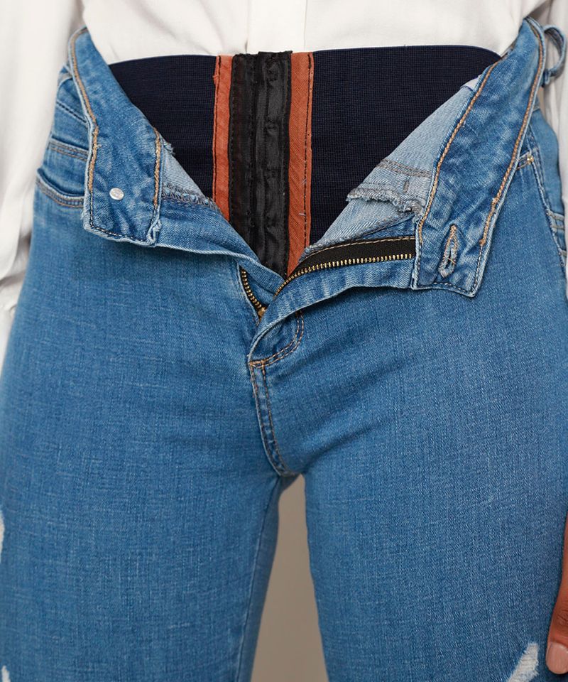 Calca-Jeans-Feminina-Sawary-Cropped-Super-Lipo-Cintura-Alta-Destroyed-com-Barra-Dobrada-Azul-Medio-9980180-Azul_Medio_6