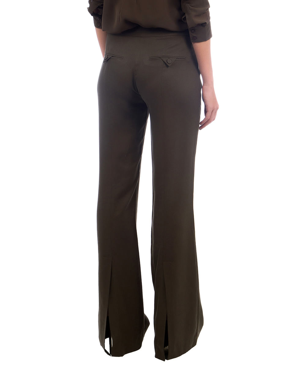 Calça Flare NK Verde