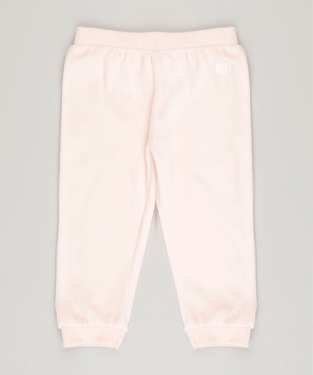 Calca-Infantil-em-Plush-de-Algodao---Sustentavel-Rosa-8859299-Rosa_1