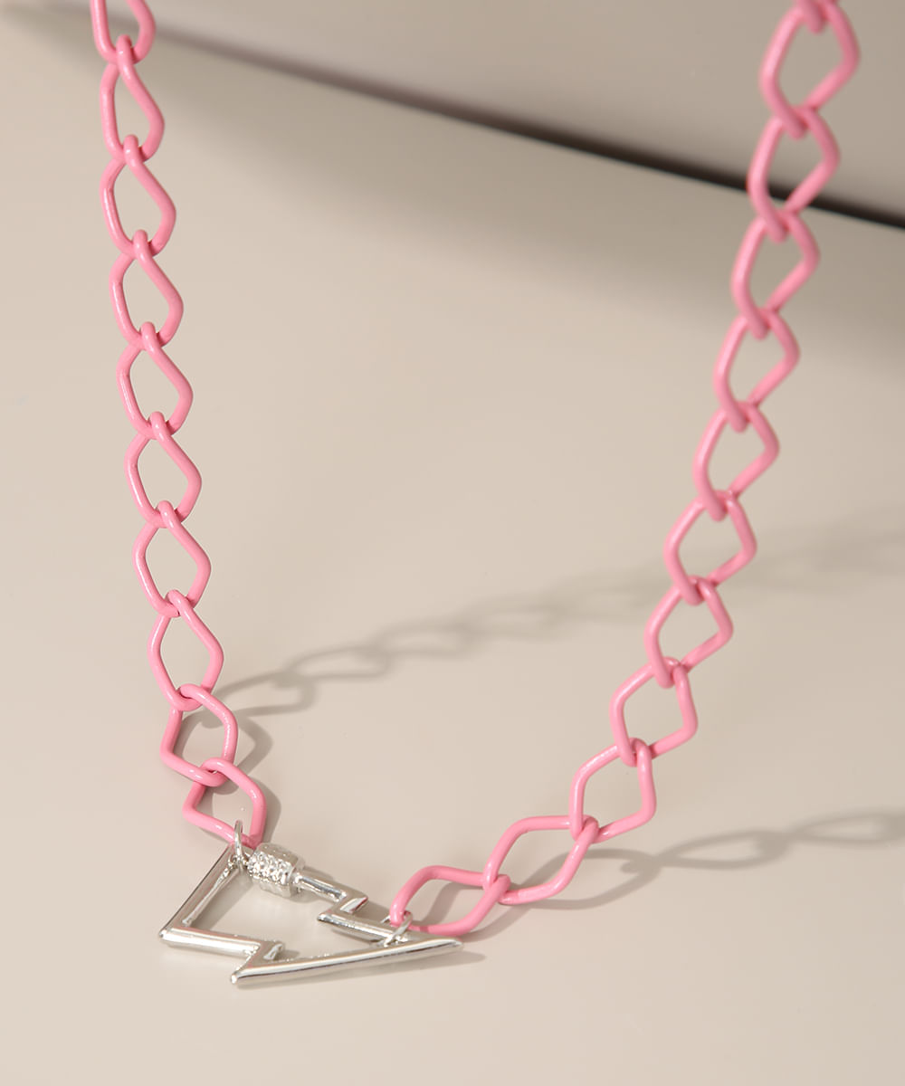 Colar-Feminino-Corrente-com-Pingente-de-Raio-Rosa-9975299-Rosa_1