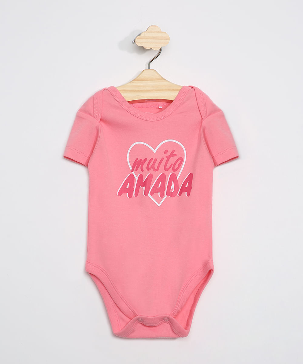 Body-Infantil--Muito-Amada--Manga-Curta-Rosa-9969859-Rosa_1