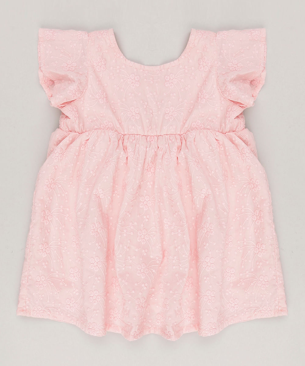 Vestido-Infantil-com-Bordado-Floral-Rosa-8816269-Rosa_1