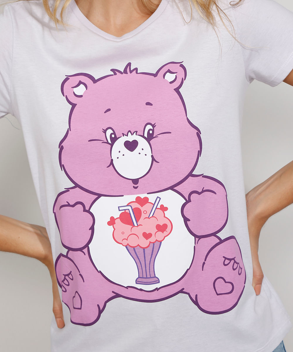 plus size care bear moletom com capuz