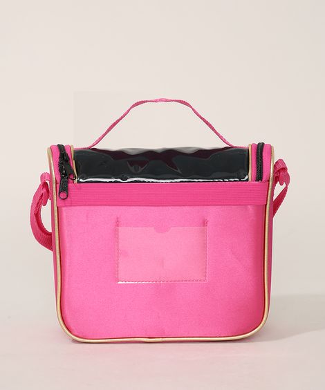 Lancheira Infantil Transversal Lol Surprise Pink