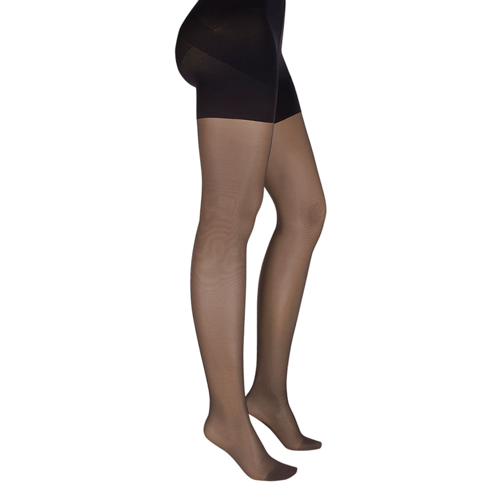 Meia-calça preta, da C&A