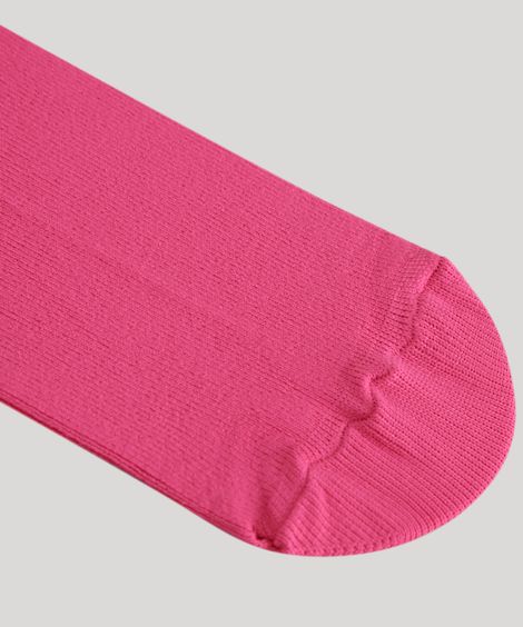Meia Infantil Cano Médio Lupo Antiviral Rosa