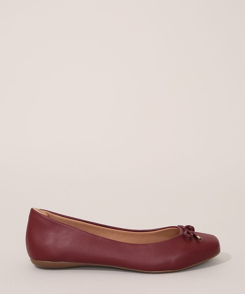 Sapatilha-Feminina-Bico-Quadrado-Via-Uno-Vinho-9983619-Vinho_2