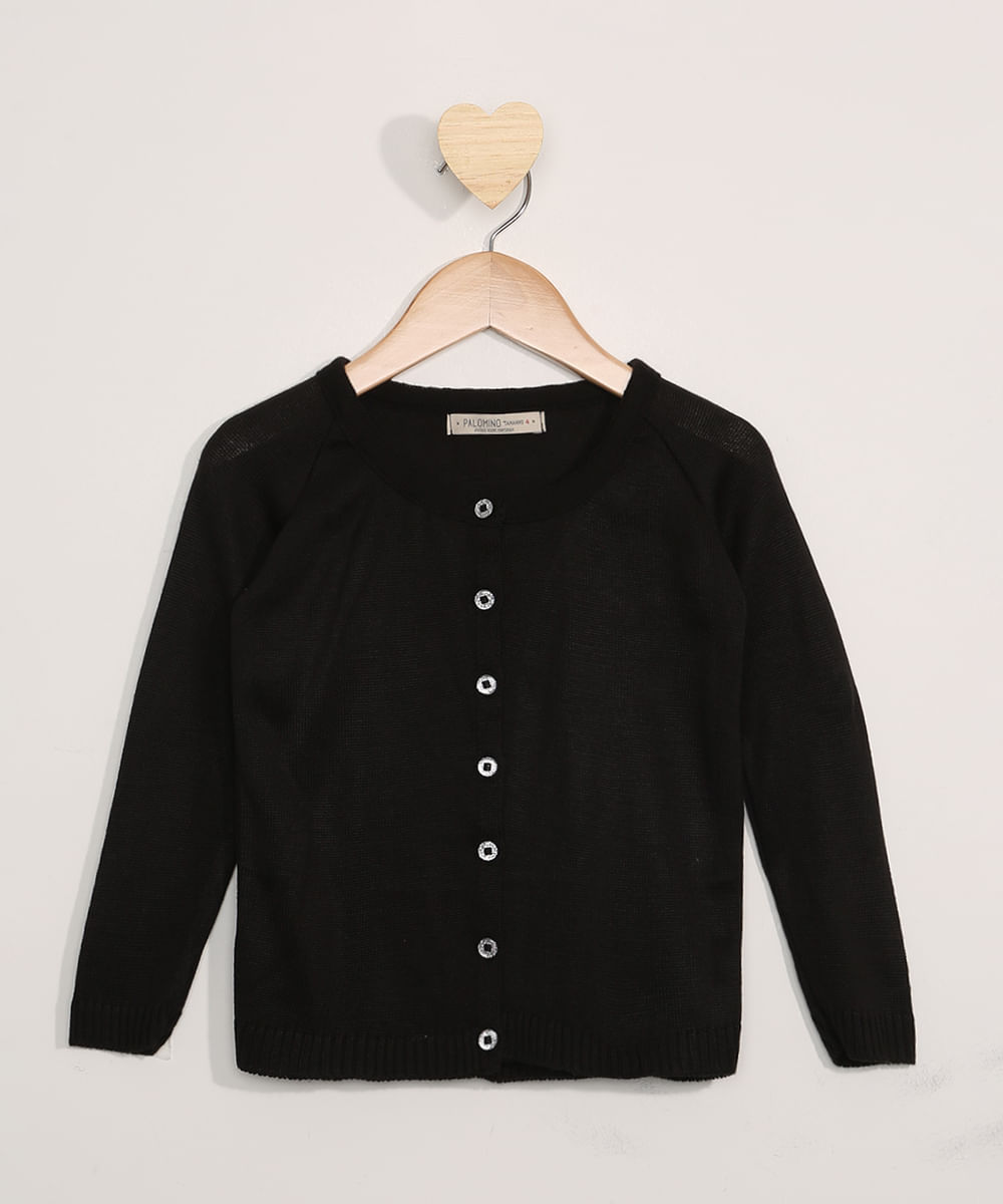 cardigan preto cea