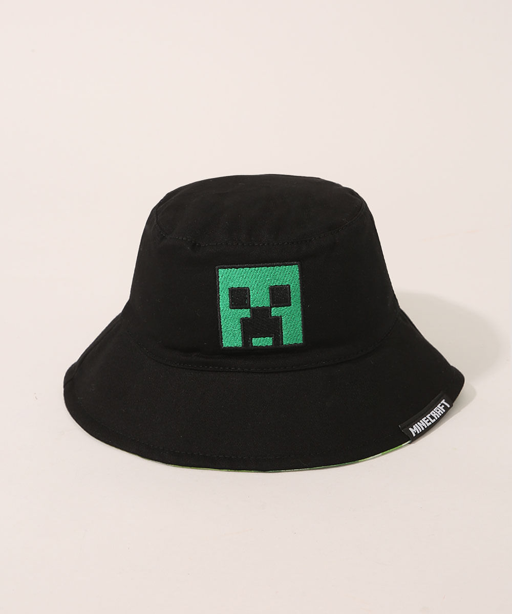 Bucket-Hat-Infantil-Minecraft-Dupla-Face-Multicor-9972448-Multicor_1