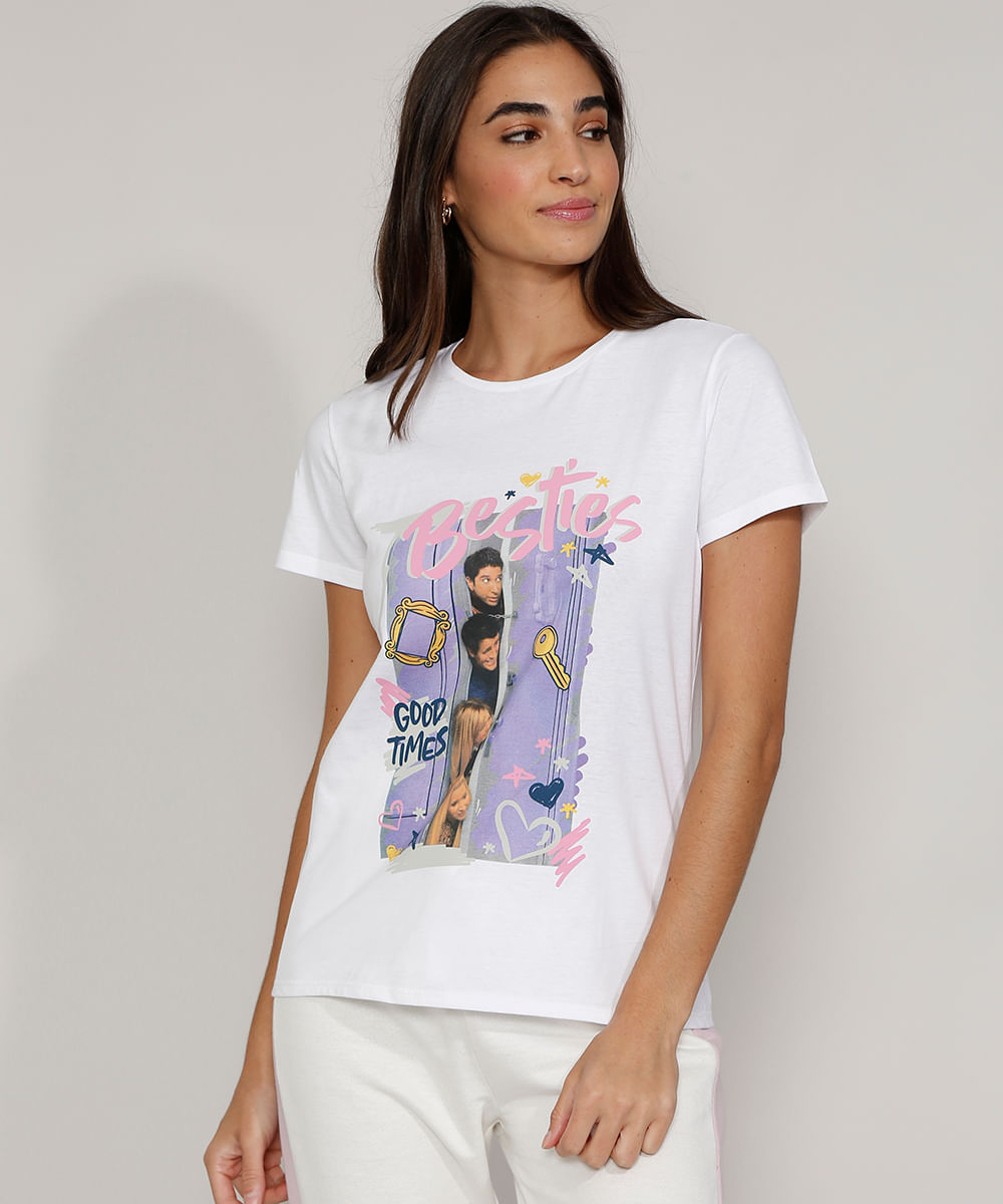 <em>T-shirt</em> série Friends, da C&A