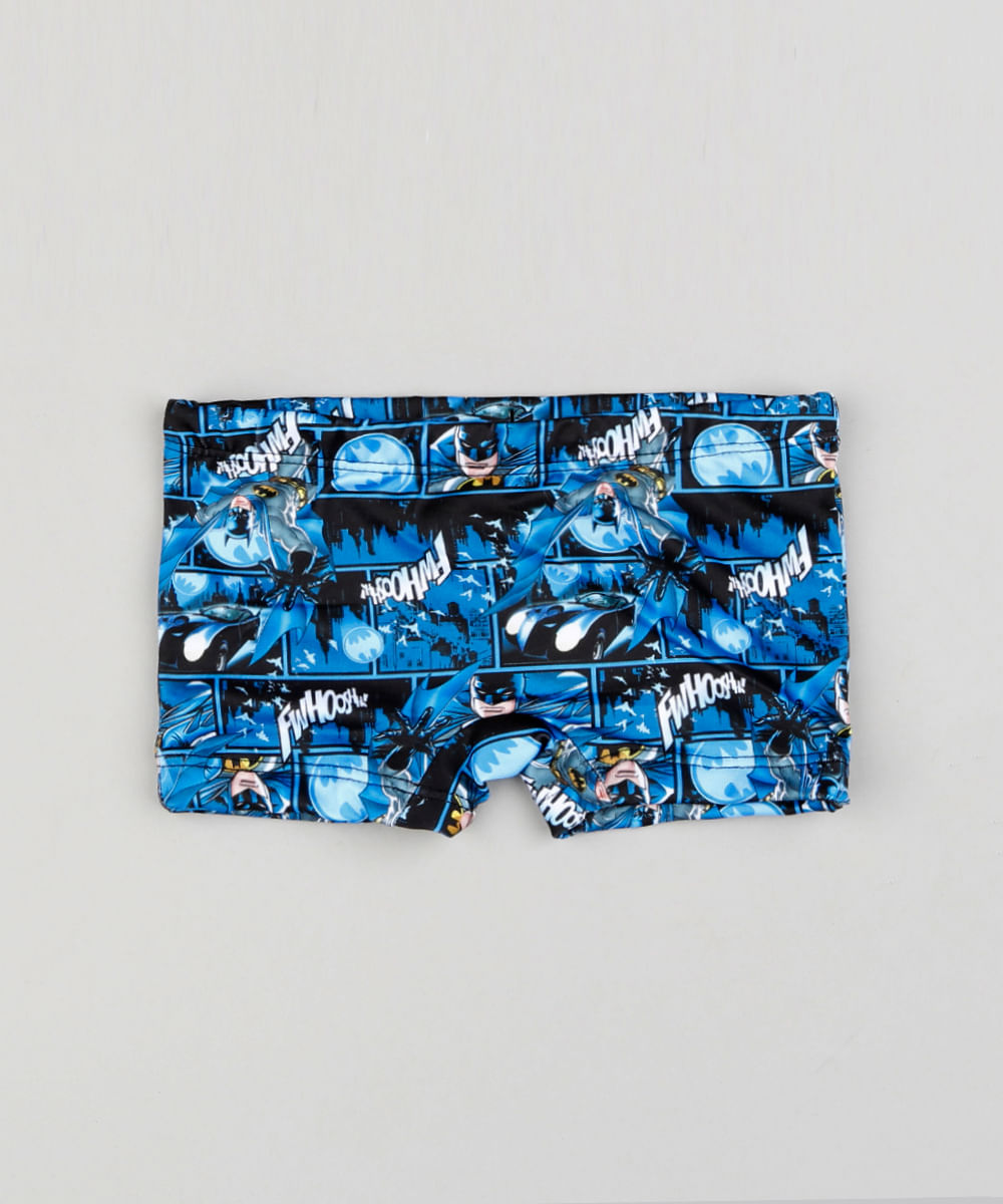 Sunga-Infantil-Boxer-Estampada-com-Quadrinhos-Batman-Azul-9122182-Azul_1