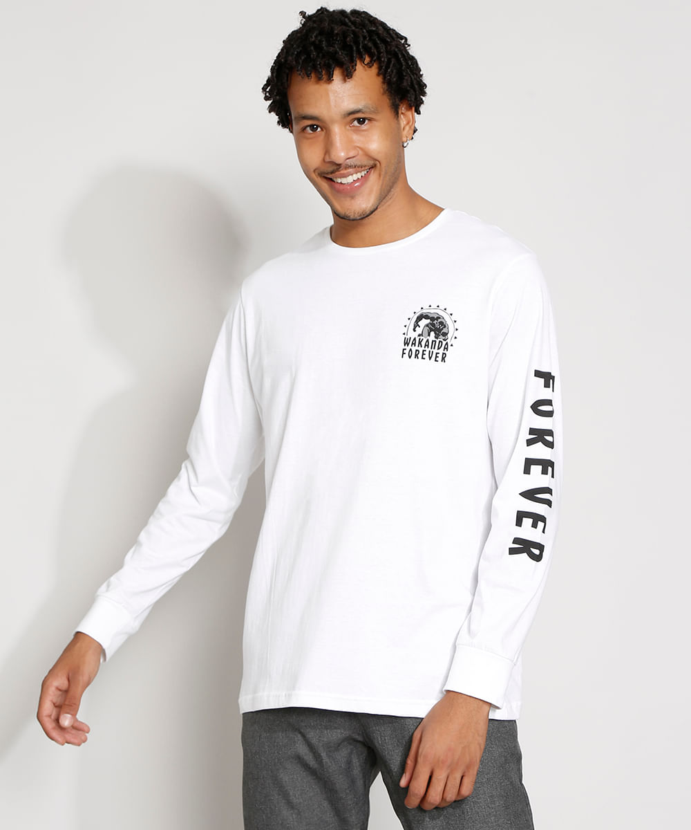camiseta blanca mangas negras