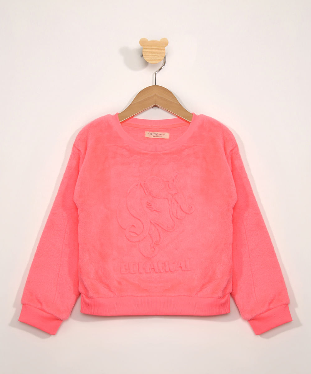 Blusa-Infantil-Unicornio-Fleece-Rosa-9811547-Rosa_1