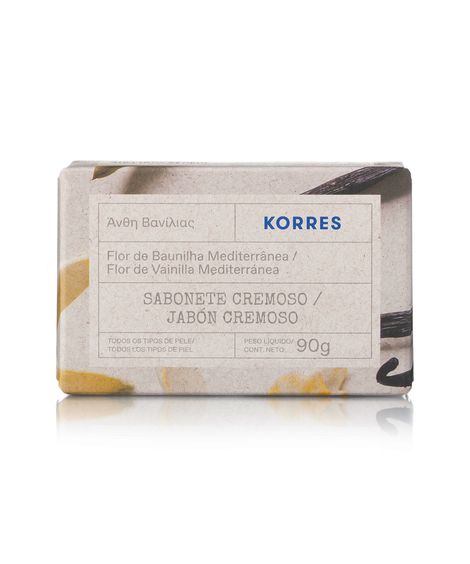 Sabonete em Barra Korres Flor de Baunilha Mediterrânea 90g Único