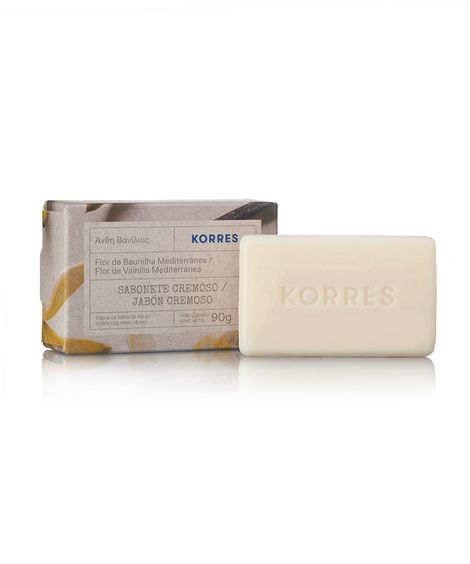 Sabonete em Barra Korres Flor de Baunilha Mediterrânea 90g Único