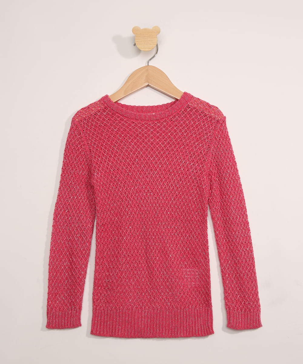 Cardigan-de-Trico-Infantil-com-Lurex-Rosa-9797538-Rosa_1
