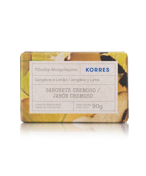 Sabonete em Barra Korres Gengibre e Limão 90g Único