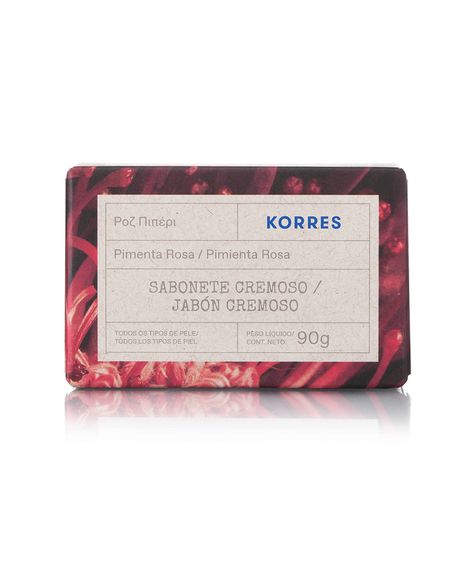 Sabonete em Barra Korres Pimenta Rosa 90g Único