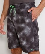 Bermuda-Masculina-Esportiva-Ace-Estampada-com-Bolsos-e-Cordao-Preta-9943473-Preto_1_1
