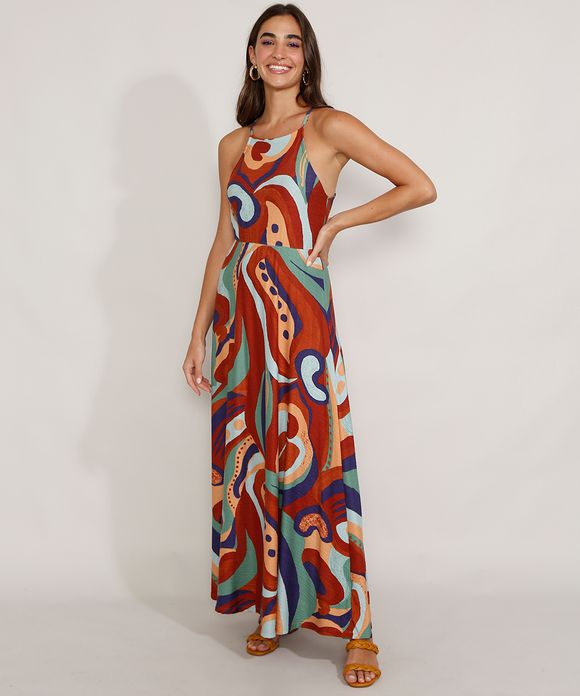 Vestido estampado - Yessica