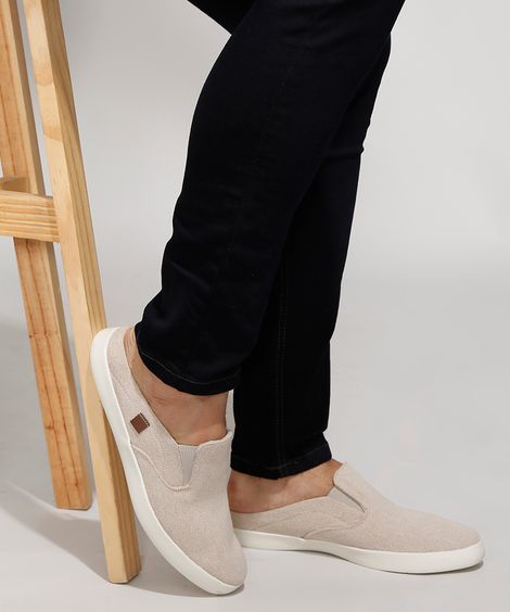 Mule Masculino Oneself Bege