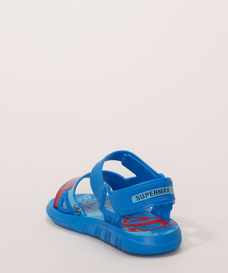 Papete-Infantil-Grendene-Super-Homem-com-Tiras-Azul-9986785-Azul_4