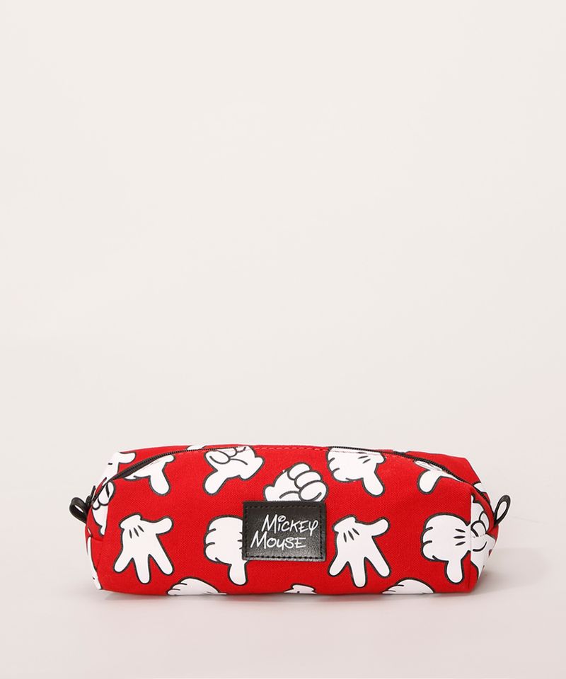 Necessaire-Feminina-Mickey-com-Ziper-Vermelha-9985490-Vermelho_1