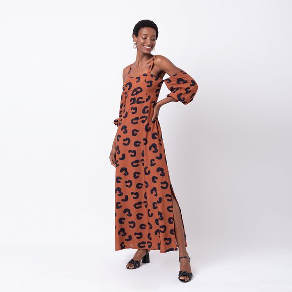 Vestido estampado - Mercatto