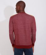 Blusa-de-Moletom-Masculina-com-Veludo-Cotele-Gola-Careca-Vinho-9784437-Vinho_2