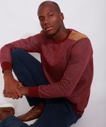 Blusa-de-Moletom-Masculina-com-Veludo-Cotele-Gola-Careca-Vinho-9784437-Vinho_6