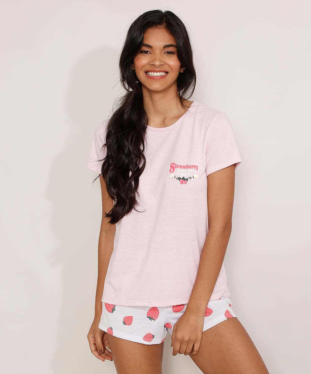 Pijama-Morangos-Manga-Curta-Rosa-9979483-Rosa_1