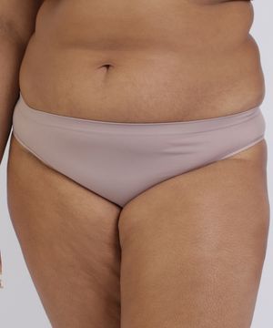 Calcinha Trifil Plus Size Biquíni em Microfibra Rosa