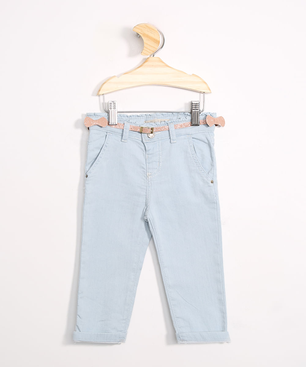 Calca-Infantil-Jeans-Reta-com-Cinto-Azul-Claro-9978679-Azul_Claro_1