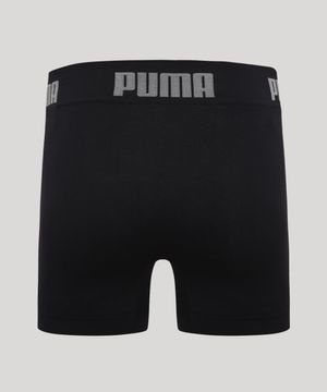 Cueca Boxer Microfibra Boxer Puma Preta